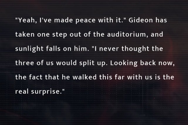 Crease Chapter 4🍎❗
. 
. 
. 
. 
More Gideon pov but at what cost..