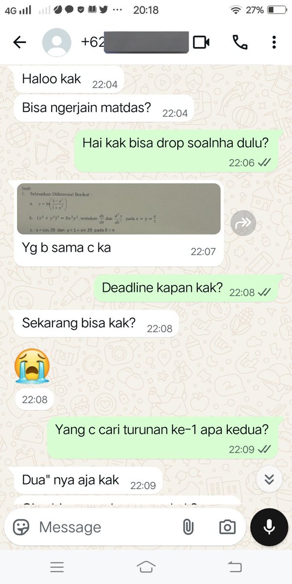 joki_in79's tweet image. 448. Joki Tugas Matdas - Turunan Implisit
#jokitugas #matdas #kalkulus