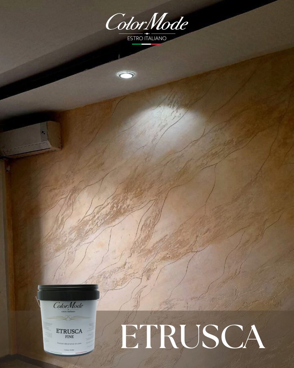 color_mode16's tweet image. إتروسكا – لمسة ديكور إيطالية فاخرة 

 ETRUSCA من ColorMode، المعجون الزخرفي الفاخر المصمم لمنح جدرانكم الداخلية تأثيرًا ديكوريًا مميزًا وأنيقًا. 🏡🎨

صُنع في إيطاليا 🇮🇹 لضمان الجودة والتصميم الفاخر.
أضف لمسة من الفخامة إلى مساحتك الآن!

#colormode #etrusca #travertino #Algerie