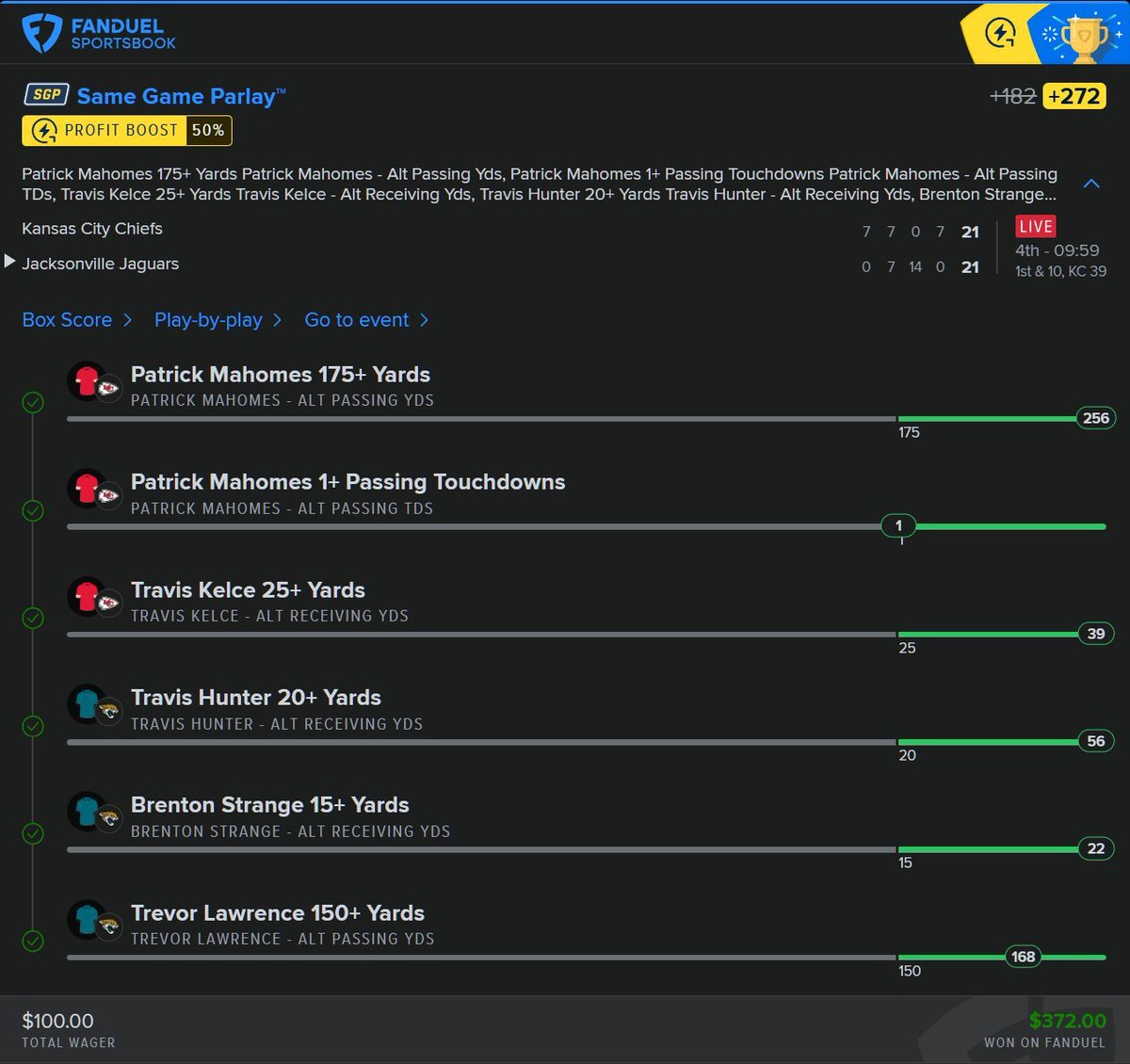 𝗠𝗢𝗡𝐃𝐀𝐘 𝐍𝐈𝐆𝐇𝐓 𝐅𝐎𝐎𝐓𝐁𝐀𝐋𝐋 🔒

𝟏𝟎𝟎% 𝐇𝐢𝐭 𝐑𝐚𝐭𝐞 𝐒𝐆𝐏:
Each leg has a 100% hit rate in 2025 ✅

We just smacked this same type of play for +$372 on MNF in week 5, let's run it back!

Sending to all who 𝐋𝐈𝐊𝐄 + 𝐑𝐄𝐏𝐋𝐘

(🚨Must be following to get DM)