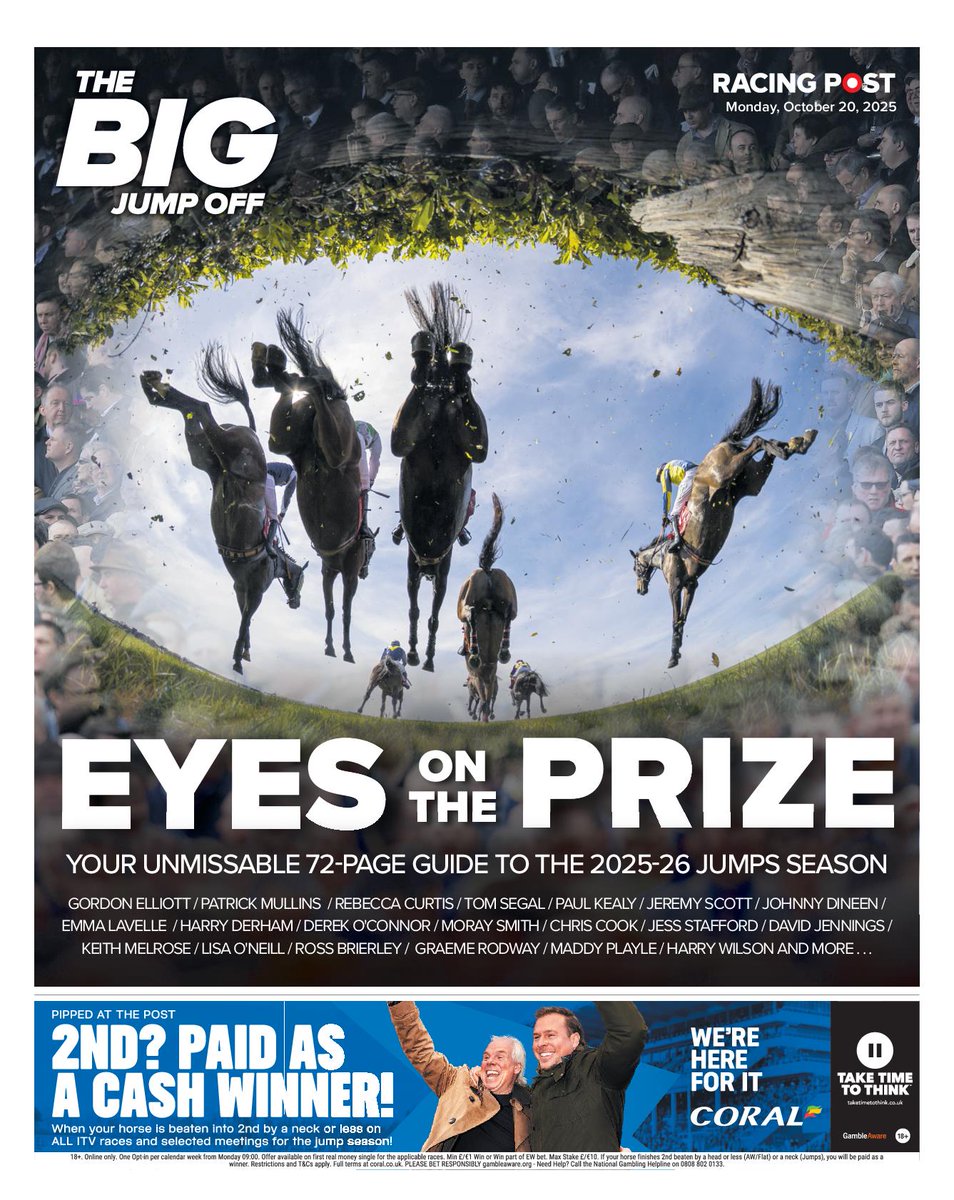 📰 Missed out on The Big Jump Off in today's paper? 

Make sure you get yourself a copy here 👉 shop1.racingpost.com/collections/ra…