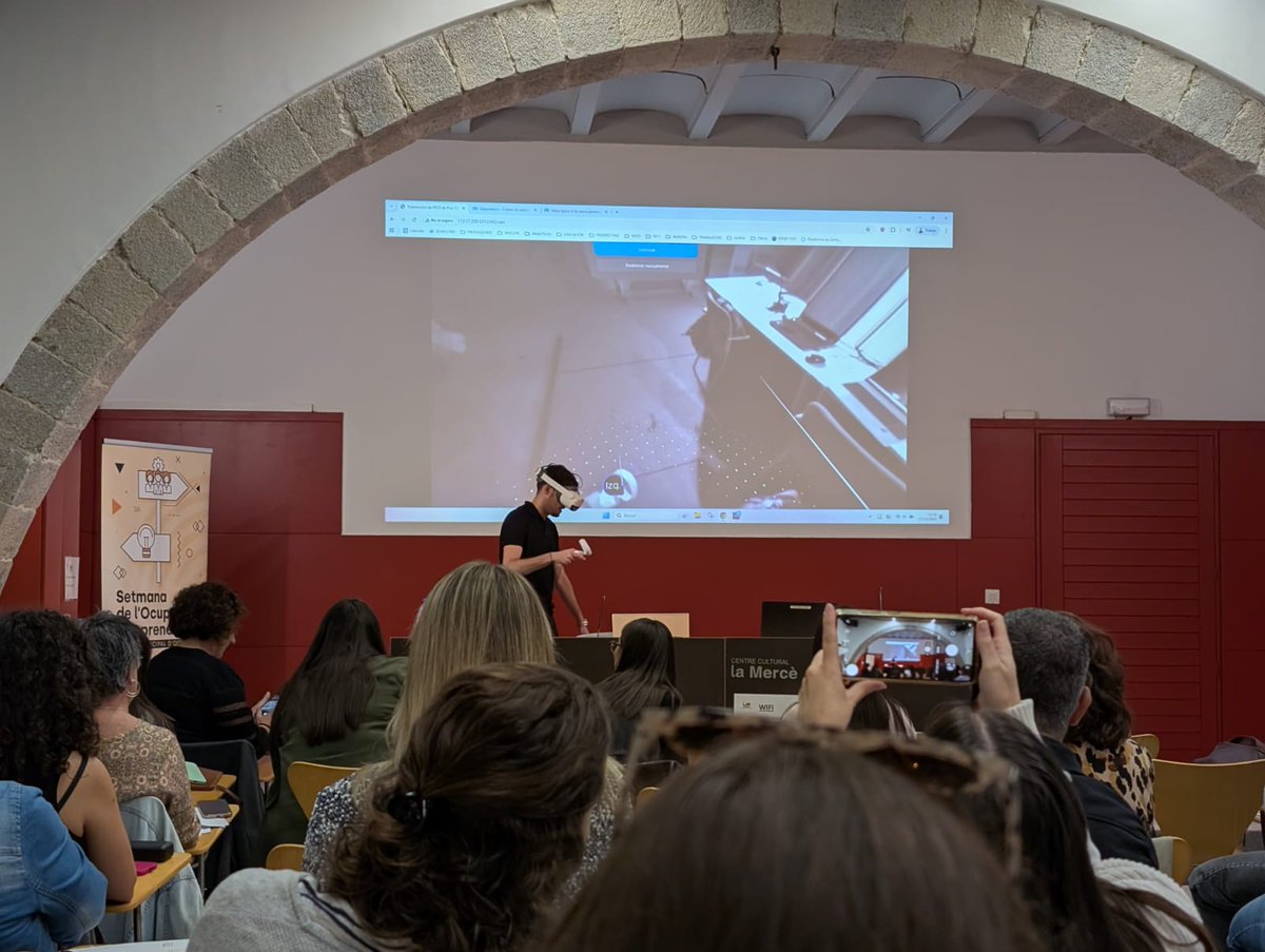 SaltOcupacio's tweet image. 📣L'#EMOdeSalt participa a la jornada tècnica de la Setmana de l'Ocupació i Emprenedoria de l'#SMO #Girona exposant dos projectes d'èxit:
🔎Cercador de cursos que integra les formacions ocupacionals a #Salt
🫂Projecte de Mentoria: acompanyament personal, social i laboral