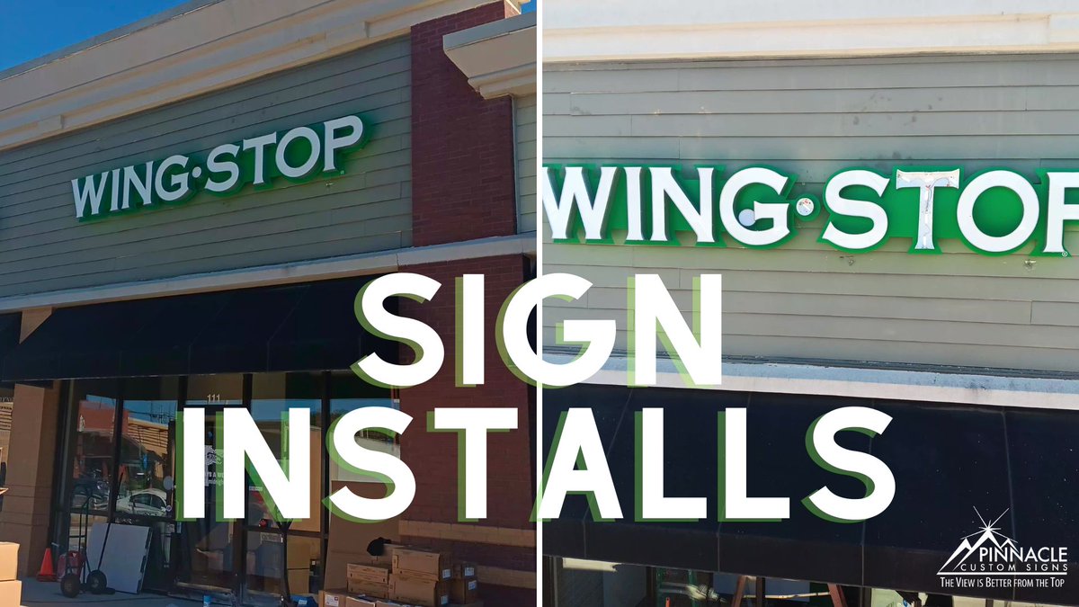 PinnacleCstmSgn's tweet photo. Got Installs? Our team is ready to help with your next Sign Installation! Call (678) 714-8700! #betterfromthetop #signage #signinstallation #signs #signinstalls #installation #atlanta #georgia #southeast #weekendupdate #weekend #instagram https://t.co/qZRo6bOBGU