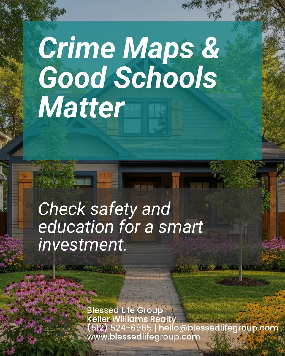 KWBlessing's tweet image. Buying a home isn't just about square footage—it's about the vibe! 🏙️ Researching your future neighborhood means safety, good schools, and smart investments. Meet locals, check crime maps, and visit at different times for the full picture. #HomeBuyerTips