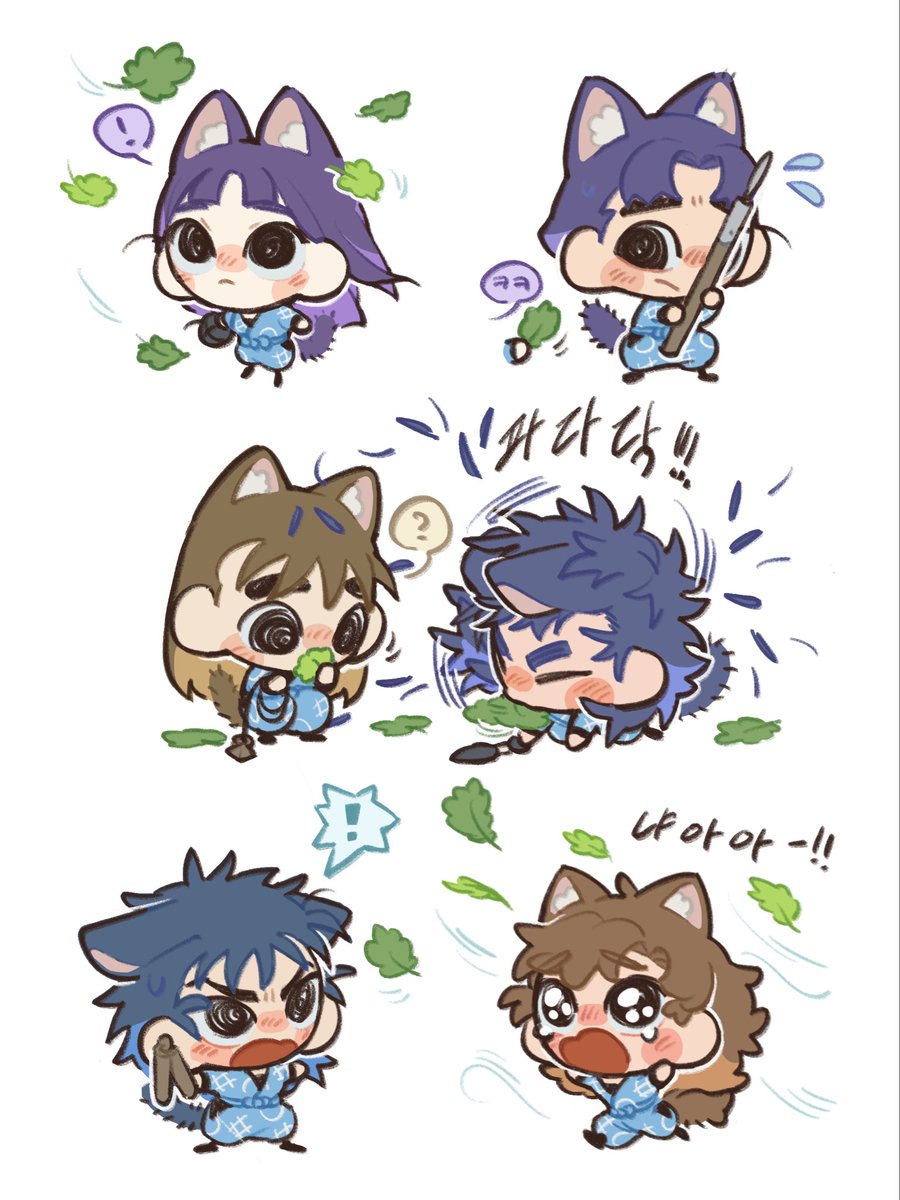 1학년 6닌냥, 캣닢 소동의 단…