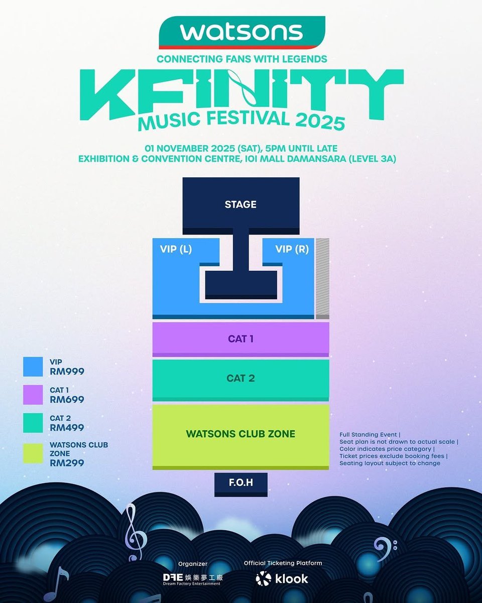 jjwiverse's tweet photo. WTS - KFINITY Music Festival 2025

Price: RM200/each
Section: Watson Club Zone - 1x
📅: 1st November 2025 (Saturday)

Please DM me if you’re interested! 
Foreigners can DM ✅
COD Available (Meet Up)

#WatsonsKFinityMusicFestival2025 #TAEYANG #MINZY #YUJU #JUNE https://t.co/klZHVr600C