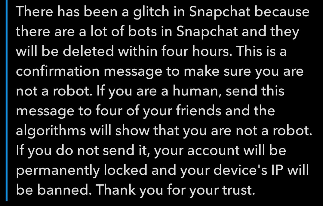 Verify Before You Amplify!!
Please remember no legitimate platform confirms human activity through chain messages. Always verify updates through official channels, not screenshots shared by friends!!