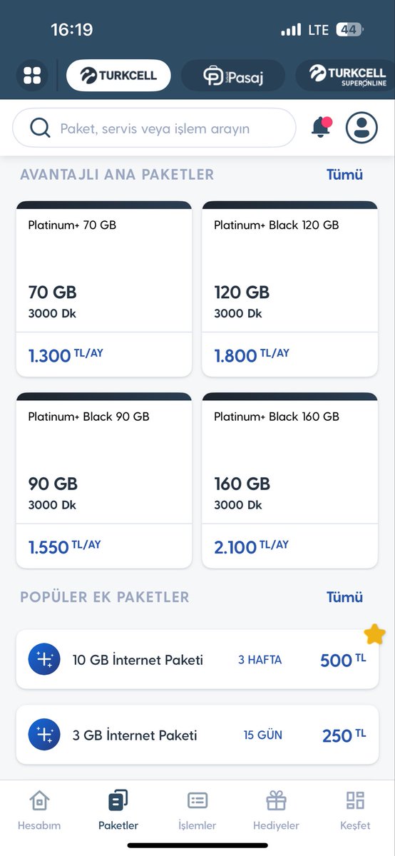 Evet Sevgili <a href="/Turkcell/">TURKCELL</a> 27 Yıl sonunda gelen ayrılık…
Bugünden itibaren başka bir şebekeye geçtim…
Asgari Ücretin 22.000₺ Olduğu Ülkemizde bu fiyatlarınız çok fahiş…
Yeni gelen müşteriye daha uygun paketler sunarken eski müşteriye fahiş fiyat🤦‍♂️
#turkcell