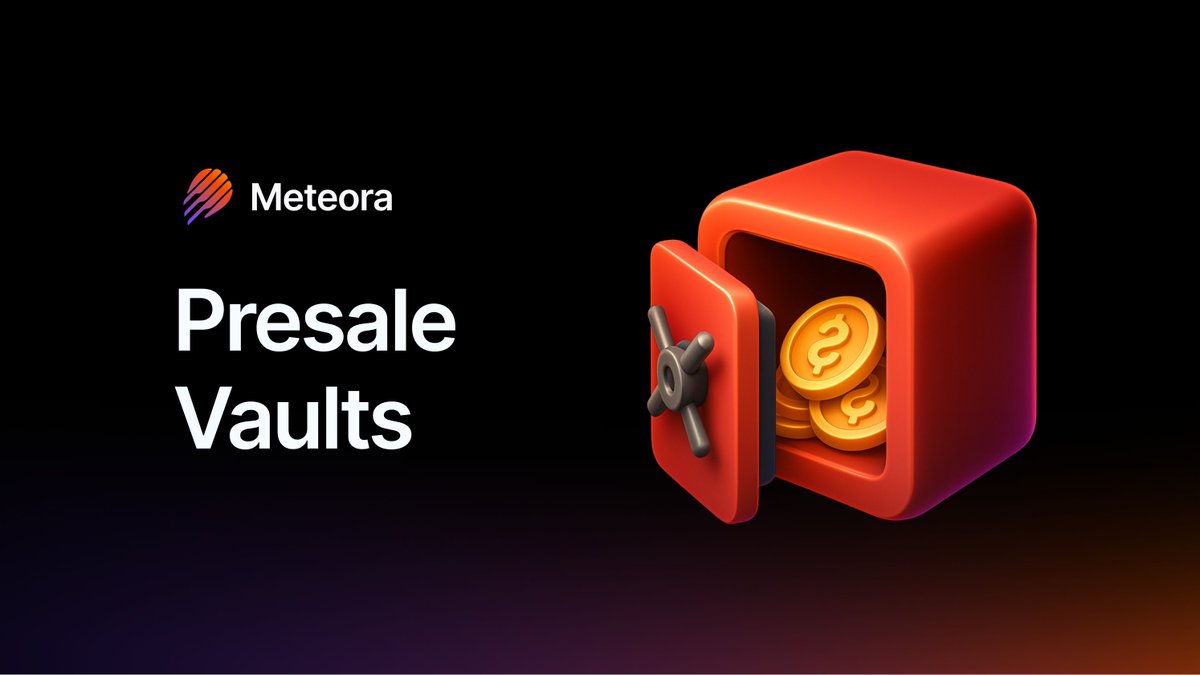Meteora Presale Vaults機能のイラスト