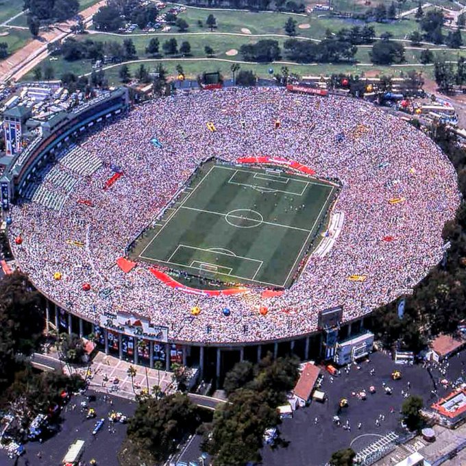 The Rose Bowl in Pasadena, USA '94.