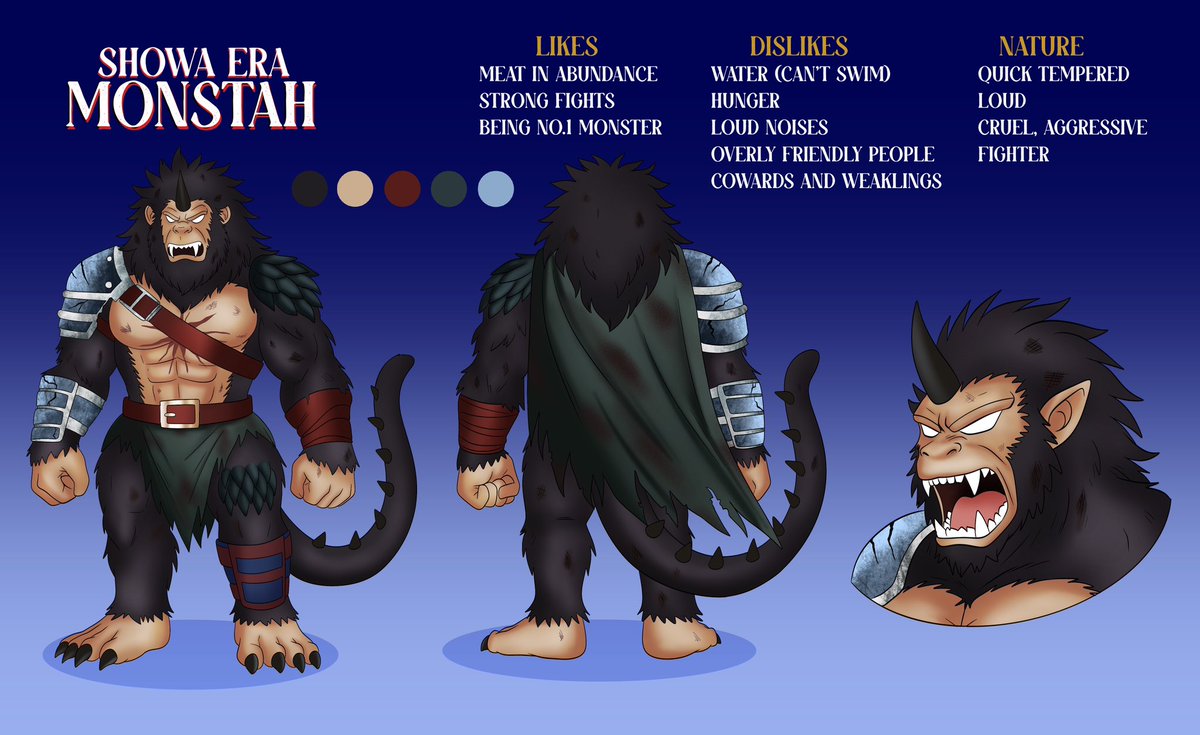 MichaelMojican's tweet photo. @stratton_i Thank you so much for giving me the chance to give my big guy a reference sheet. https://t.co/Rm1IiPL7Bz