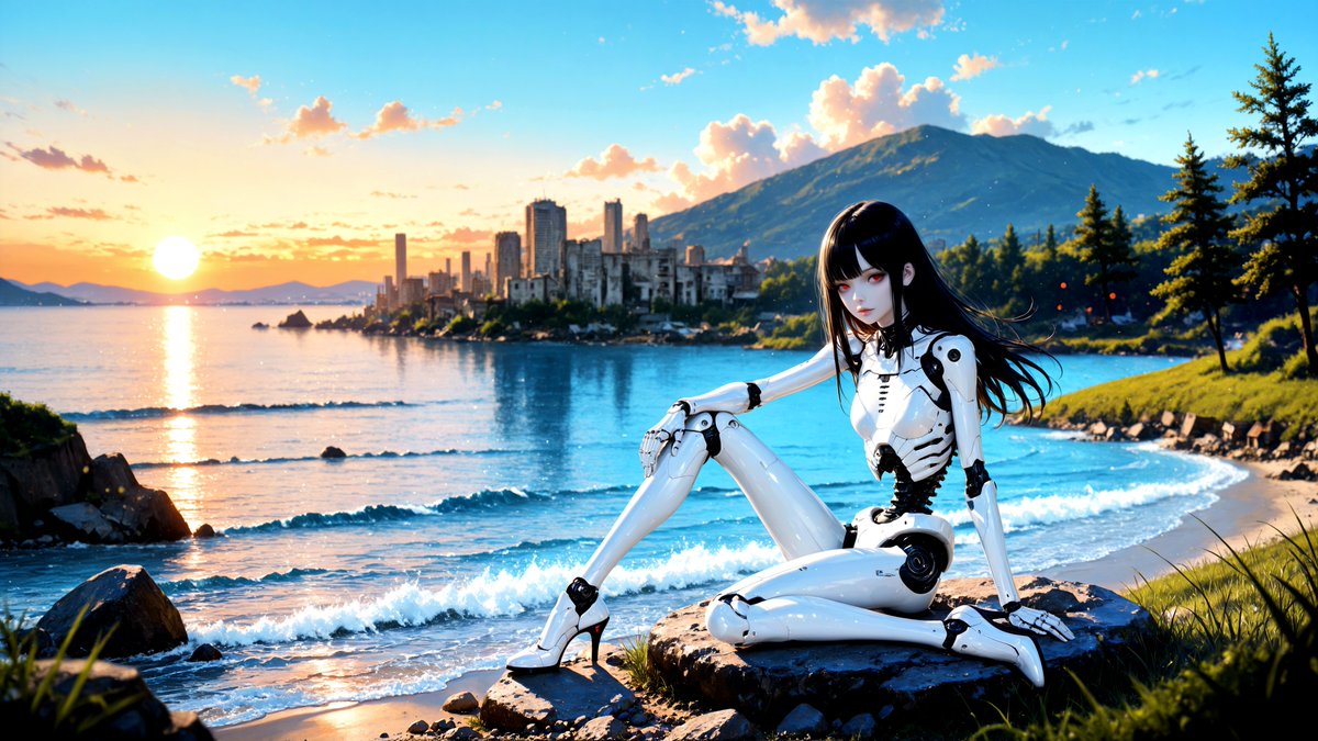 palealloy's tweet image. #AIイラスト #Aiart #サイボーグ娘 #cyborg #ペイル
4K  image test