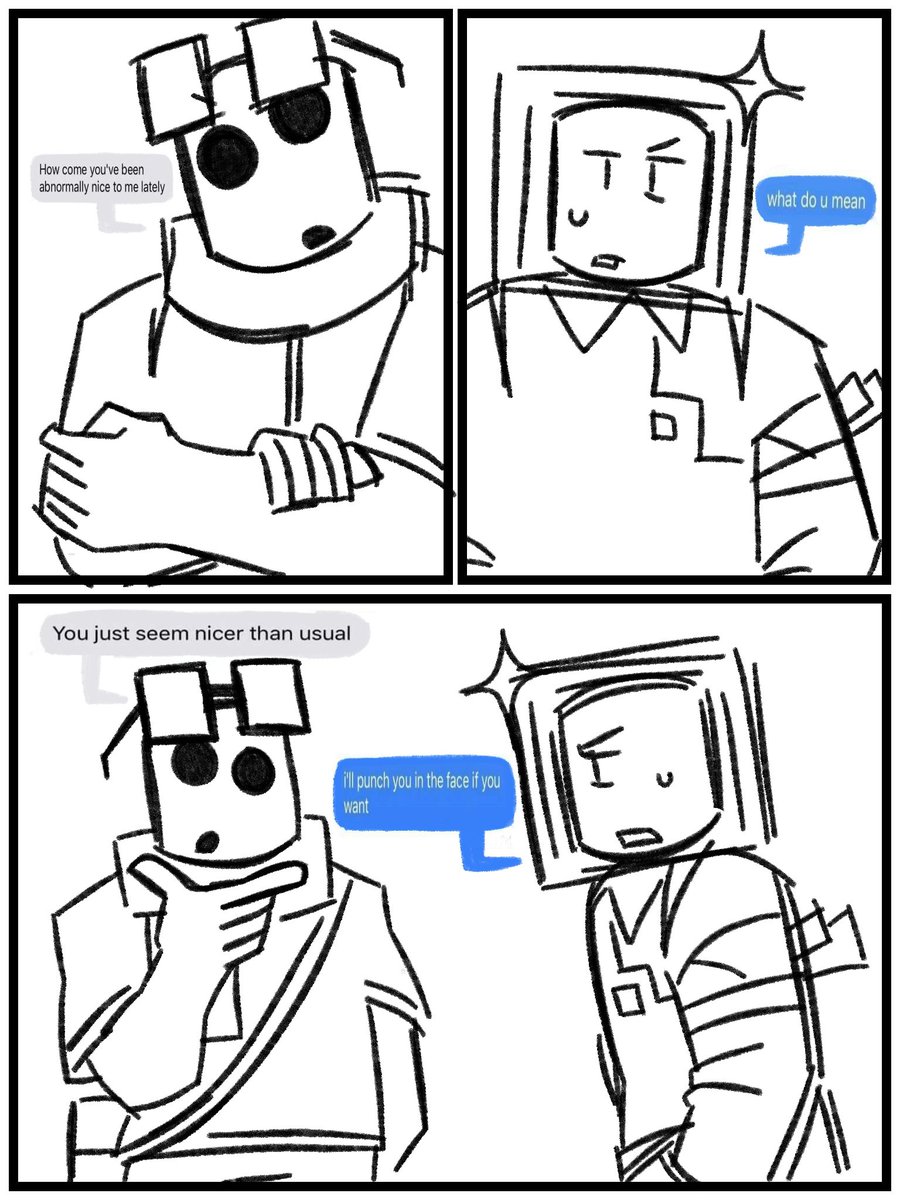 x_nd3rrr's tweet image. Helloe. Ive been Bored..... 👀 #DeivyDoesTutorials33 #ddt33 #robloxarg #doodles Funny little evil fuckass comics