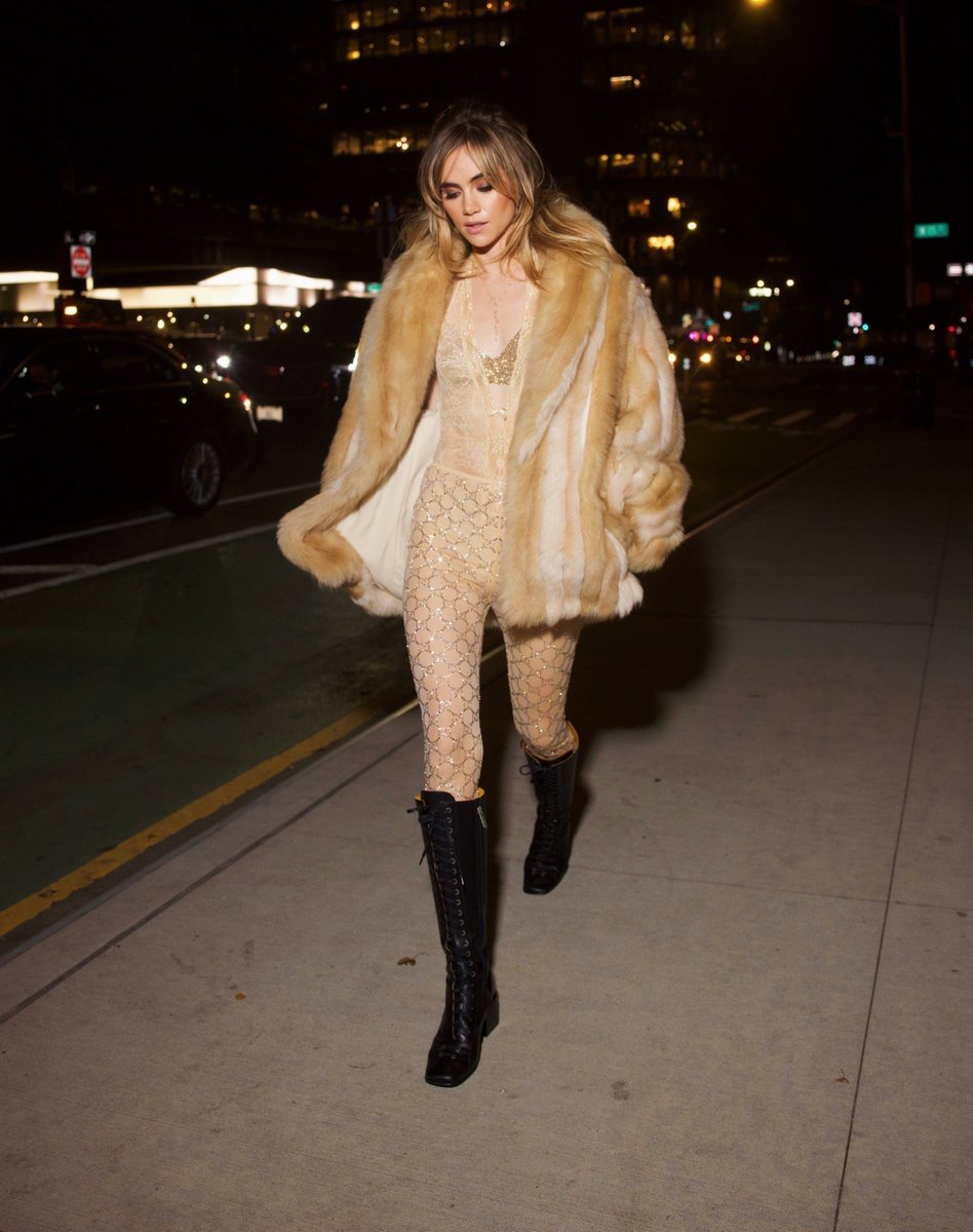 Suki Waterhouse in New York.