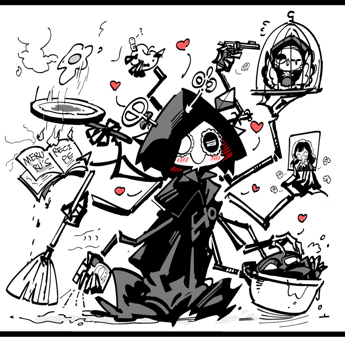 #まのさば二次創作 
好天气