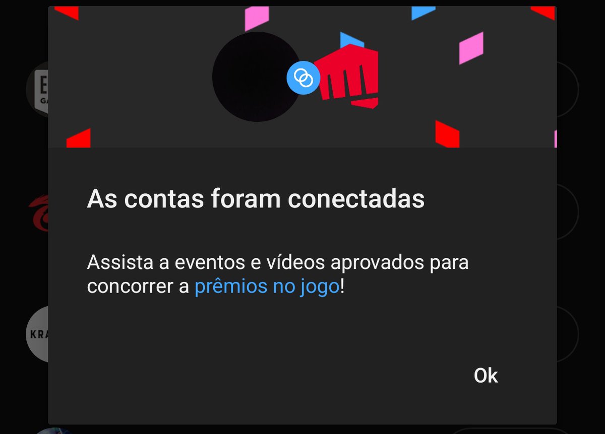 🚨COMO GARANTIR AS RECOMPENSAS DA LIVE DE 5 ANOS DO WILD RIFT??

• Entre no YouTube e no seu Perfil
• Vá em 'Apps Conectados"
• Procure Riot e conecte sua conta RIOT usada no jogo WILD RIFT!
• Faça login e pronto!
• Assista a live no dia 23 e concorra a SKINS e muito mais!
