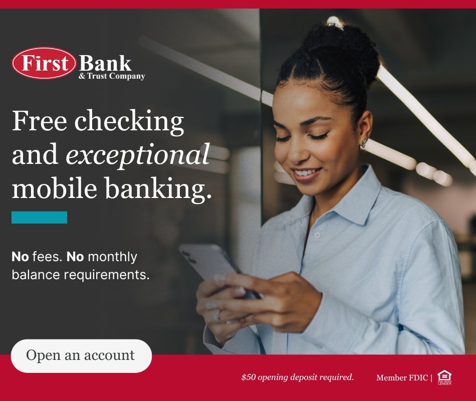 TechSideline's tweet image. First Bank &amp;amp; Trust Company is the Presenting Sponsor of Tech Sideline

Learn more: bit.ly/FBTC-online-tsl

First Bank &amp;amp; Trust Company is one of the nation’s leading community banks, a nationally ranked, community-focused bank with over thirty locations throughout Virginia and…