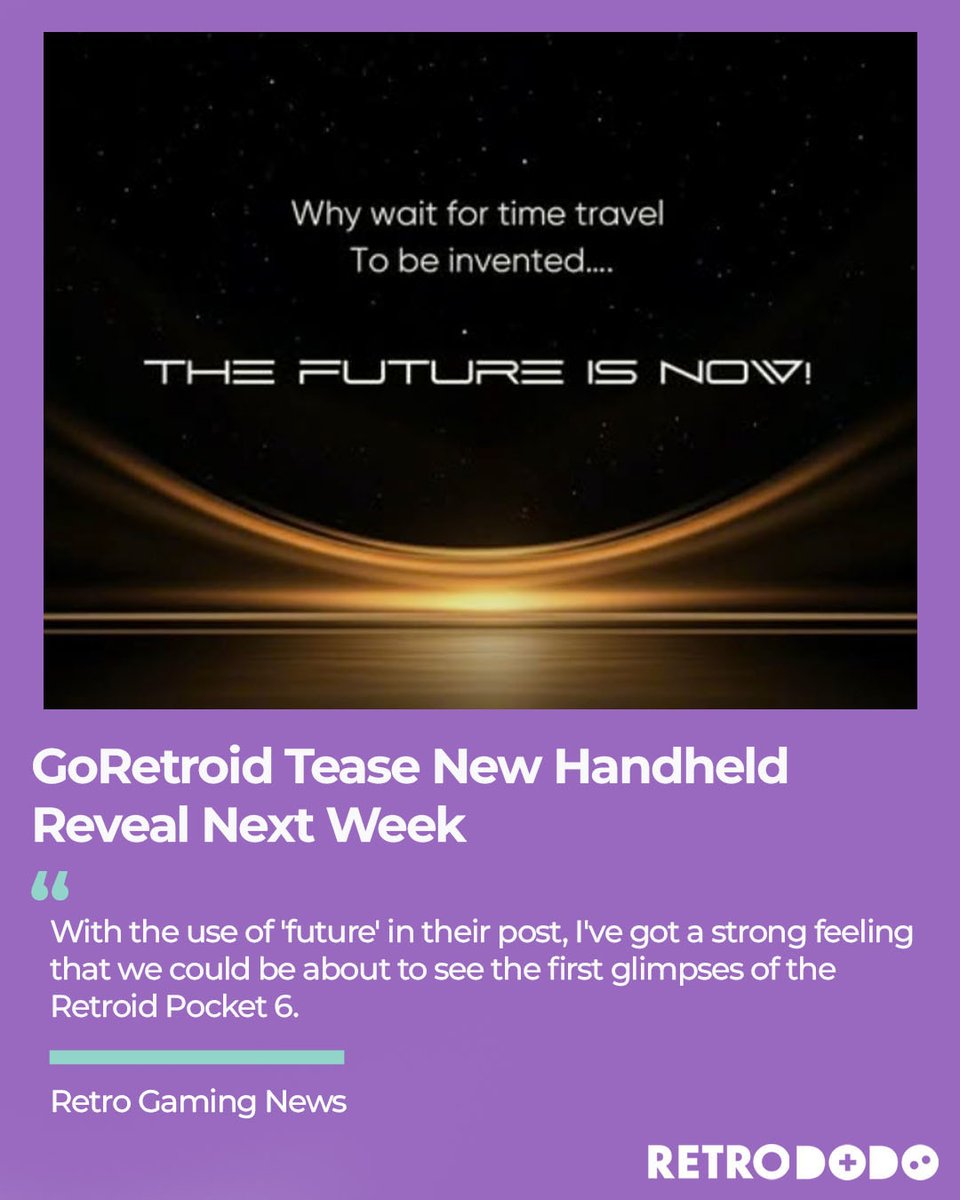 retro_dodo's tweet photo. This has us on the edge of our seats!
#GoRetroid #RetroidPocket https://t.co/Plia9Oi3UJ
