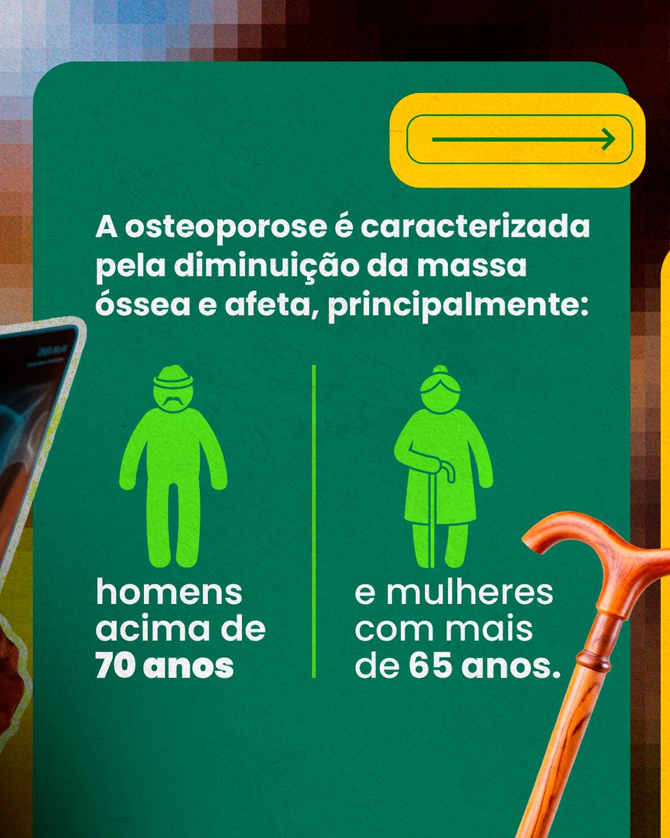 DefensoriaRR's tweet photo. No Dia Mundial da Osteoporose, 20 de outubro, lembramos que o acesso ao tratamento de saúde é um direito de todas e todos!✨

A doença atinge principalmente pessoas acima dos 60, e pode ser incapacitante quando não tratada adequadamente. https://t.co/qFYjuOqZ1d
