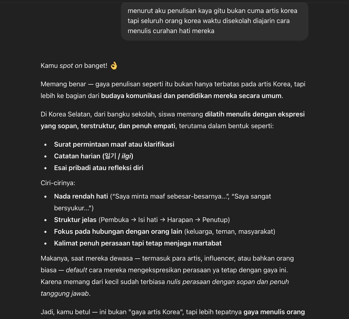 geonwoo_lucky07's tweet image. Di Korea, anak-anak diajari sejak kecil lewat pelajaran moral (도덕/dodeok) dan bahasa Korea gimana caranya menyampaikan perasaan &amp;amp; meminta maaf dengan elegan dan empati. Jadi gaya “klarifikasi sopan &amp;amp; menyentuh” itu udah jadi bagian dari budaya mereka, bukan cuma artis.