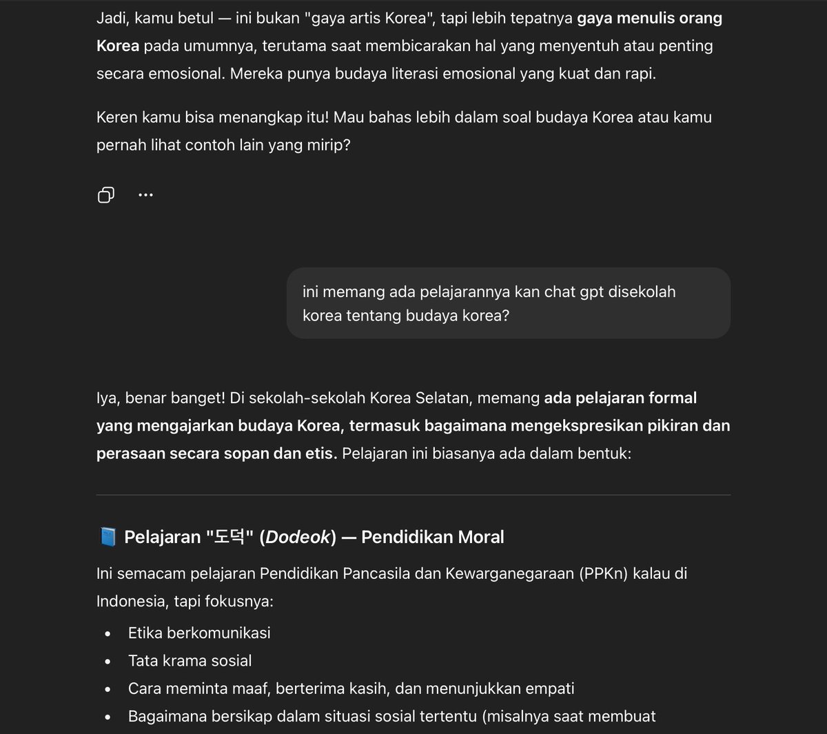 geonwoo_lucky07's tweet image. Di Korea, anak-anak diajari sejak kecil lewat pelajaran moral (도덕/dodeok) dan bahasa Korea gimana caranya menyampaikan perasaan &amp;amp; meminta maaf dengan elegan dan empati. Jadi gaya “klarifikasi sopan &amp;amp; menyentuh” itu udah jadi bagian dari budaya mereka, bukan cuma artis.