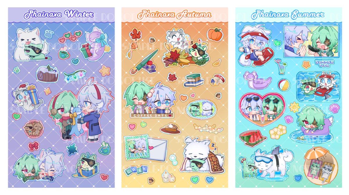 I made phainaxa merch for myself ✨