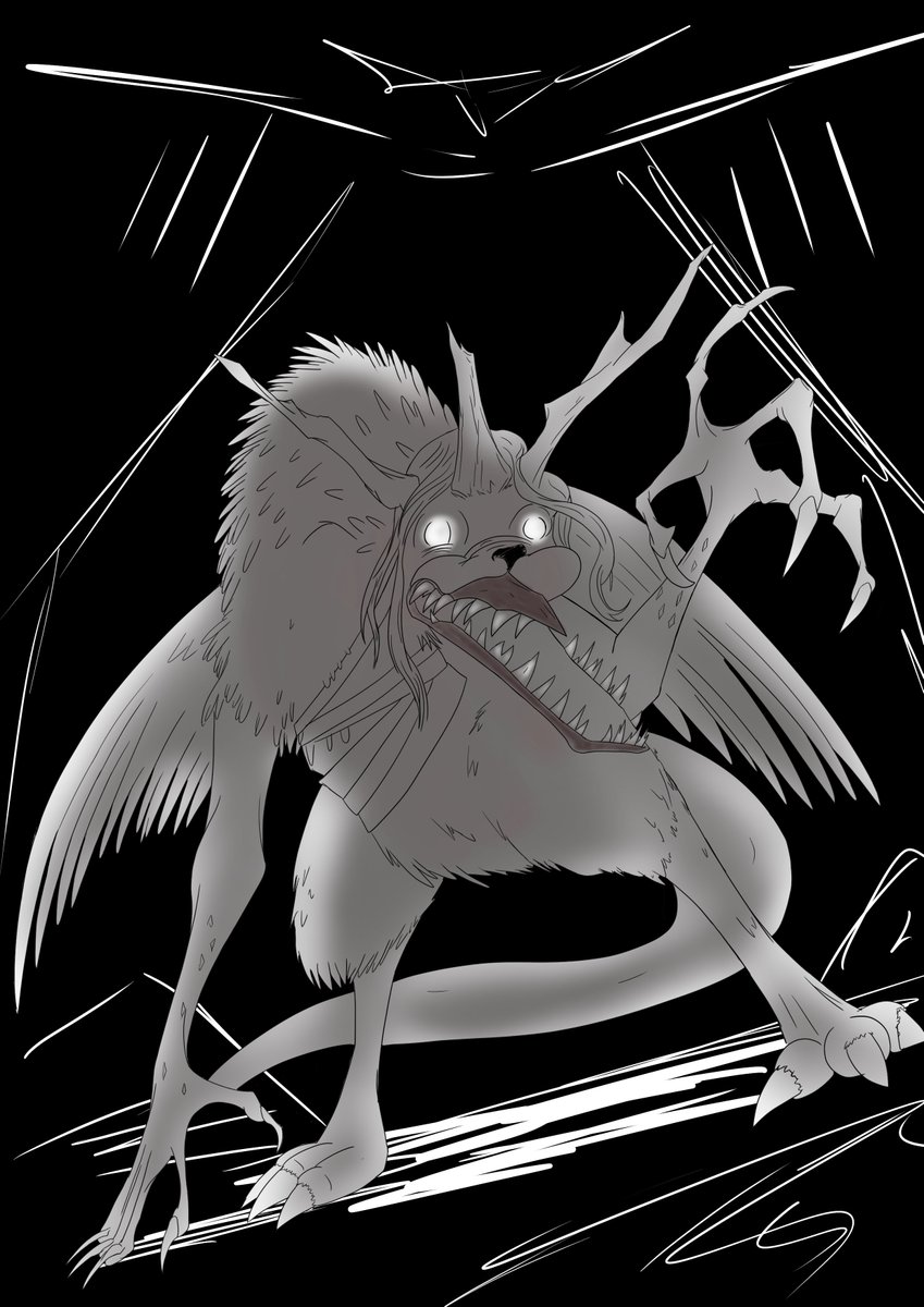 HutzilBomb's tweet image. #Slaytober its the #Den caught in a vicious cycle of devour or be devoured.