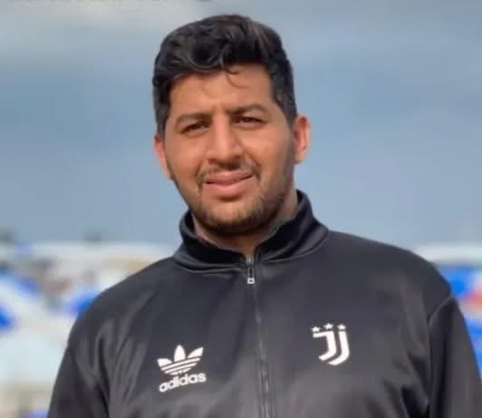 GazaMartyrs's tweet image. Yesterday, Israel killed journalist Ahmad Asaad Abu Mteir in central Gaza (Al-Zawaida).
Ahmad was at work when Israeli airstrikes targeted a café in the Al-Zawaida area, killing him along with a group of civilians.