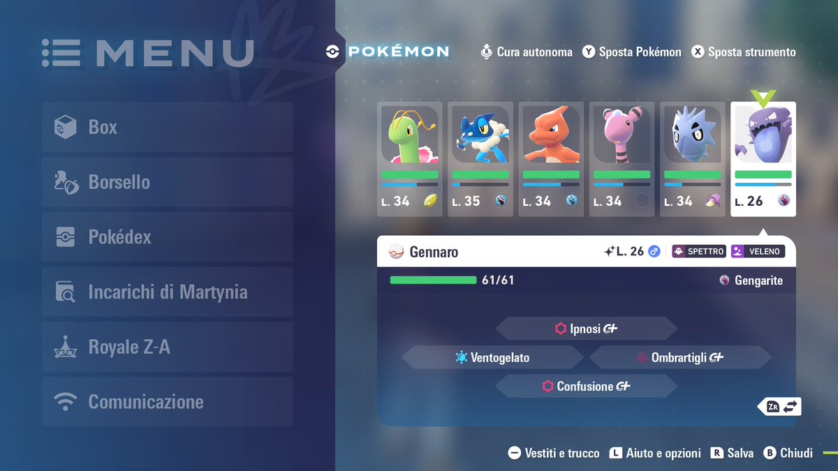 Per la prima volta giocherò gengar nella mani story 😬