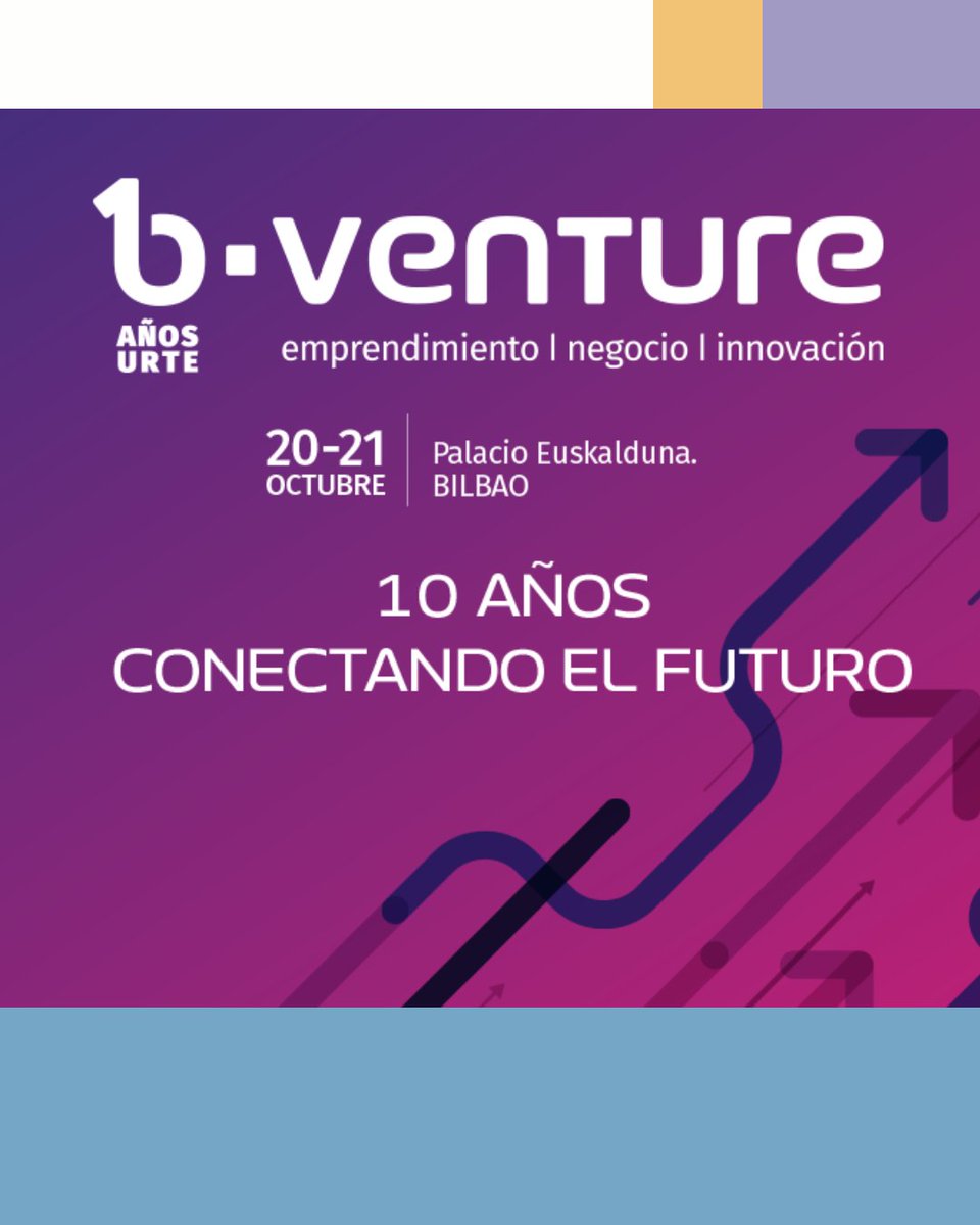 Un año más apoyamos <a href="/BVentureBilbao/">B-Venture</a> .
Consolidamos así nuestro compromiso con el talento, la sostenibilidad y el crecimiento económico de Bizkaia, acompañando a quienes apuestan por transformar el futuro desde hoy.

📅 20-21 octubre
📍<a href="/Euskalduna_eus/">Euskalduna Bilbao</a>

#BVenture2025