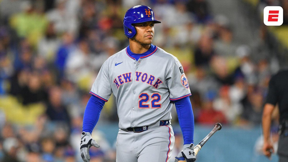 EricCrossMLB's tweet image. Juan Soto posted a career WORST .396 OBP this season.
That would be a career high for like 99% of the hitters in Major League history.