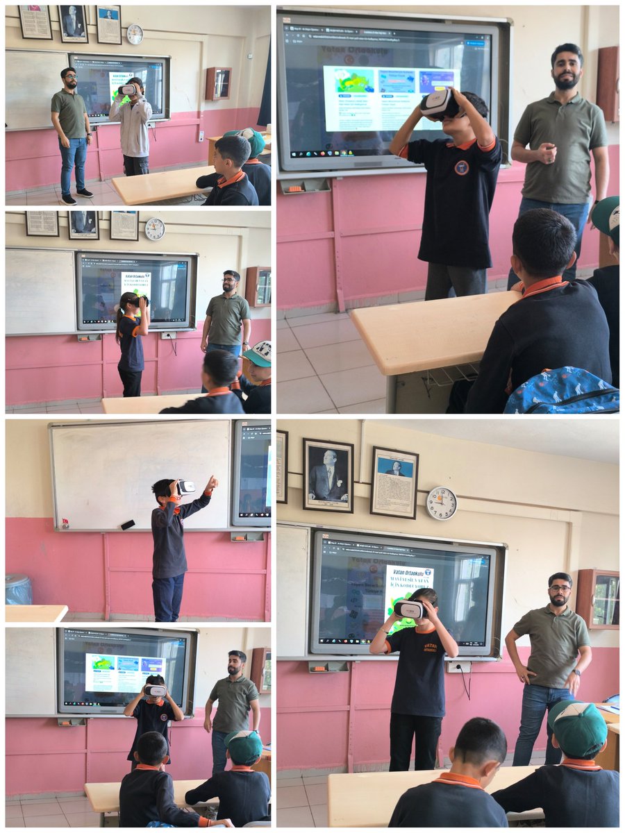vatan_omerli's tweet image. 💻 #CodeWeek etkinlikleri kapsamında Bilişim Teknolojileri öğretmeni Yusuf ARSLAN rehberliğinde öğrencilerimiz, 3D gözlük deneyimi yaşadı ve Kodla Büyü platformunda kodlama ile algoritma mantığını keşfetti.🎯
#EUCodeWeek #MaviYeşilVatan #DijitalBeceriler
@tcmeb
@Yusuf__Tekin