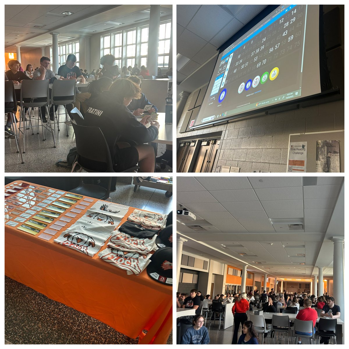 NOEaglesSuper's tweet photo. It was fun to participate in NOHS PBIS Bingo with @MayorNDJ ! Great job master of ceremonies @Bioeagle1 🦅 https://t.co/cPofIAXkb3