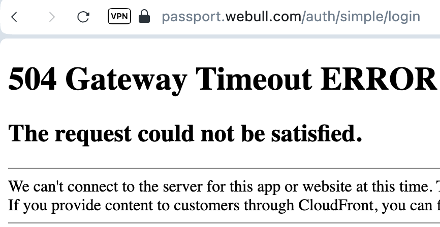 codingphase's tweet image. WTF @WebullGlobal  down 2 days in a row