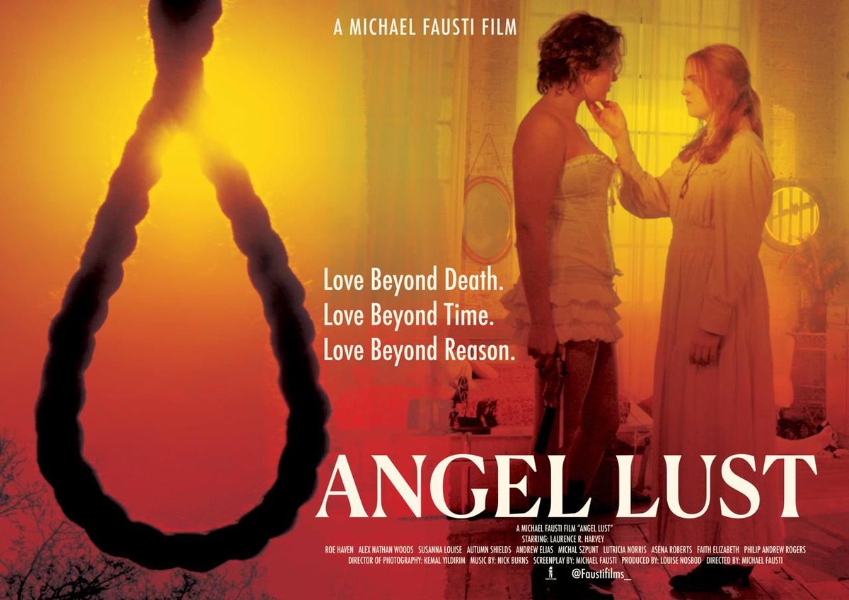 Official poster now revealed for the latest feature film from <a href="/FaustiFilms/">FaustiFilms</a> 

‘Angel Lust’

Love Beyond Death.
Love Beyond Time.
Love Beyond Reason.

#AngelLust #FaustiFilms #PromoteHorror