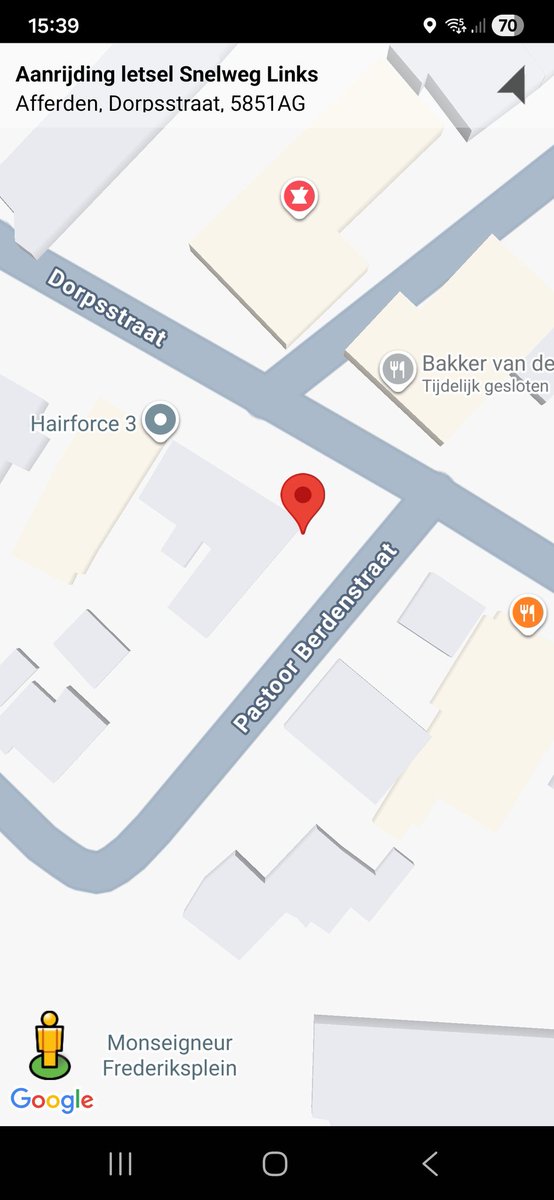 Aanrijding met letsel in Afferden