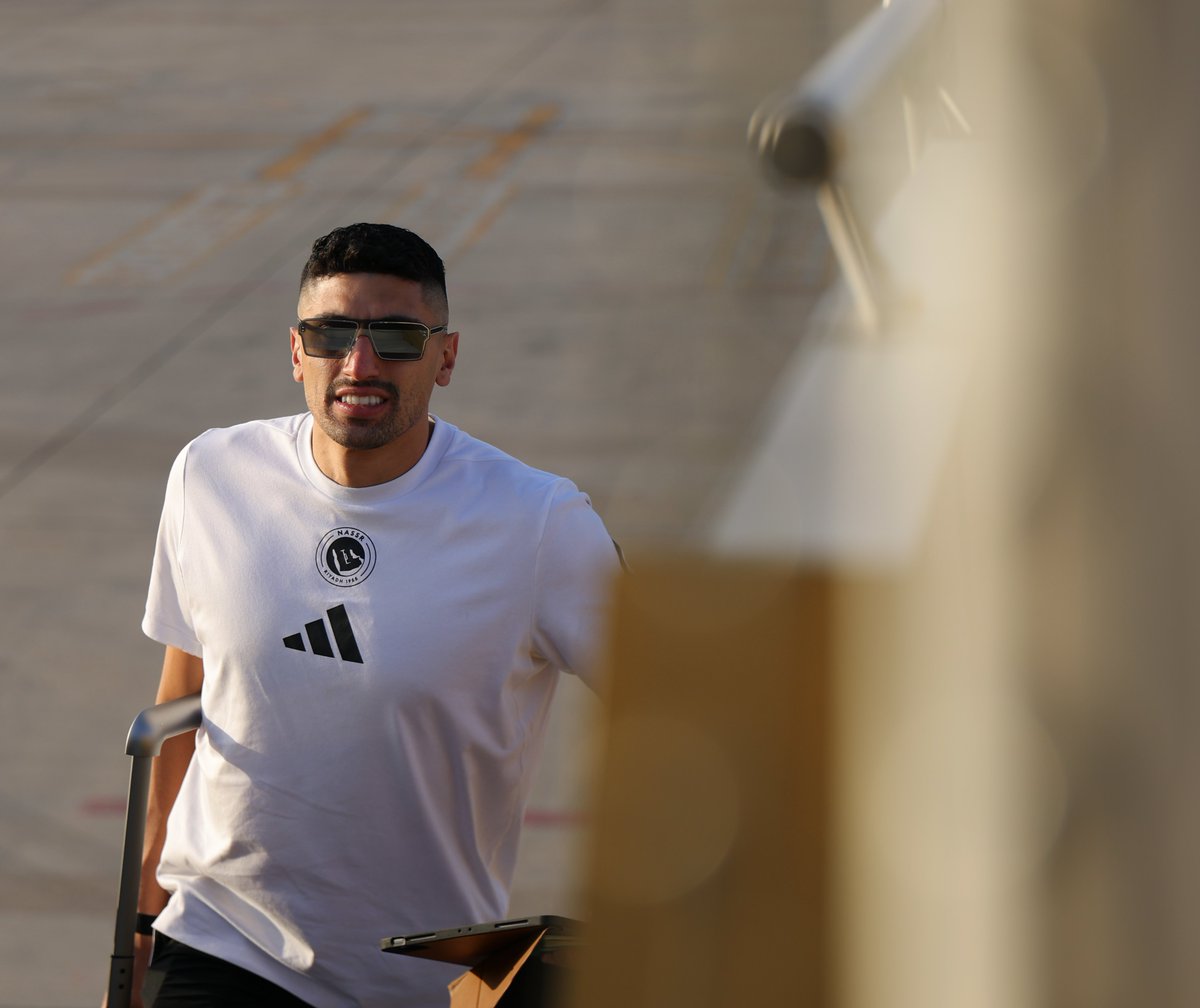 سبحان الذي سخّر لنا هذا وما كنّا له مقرنين

طائرة #النصر تغـادر ✈️