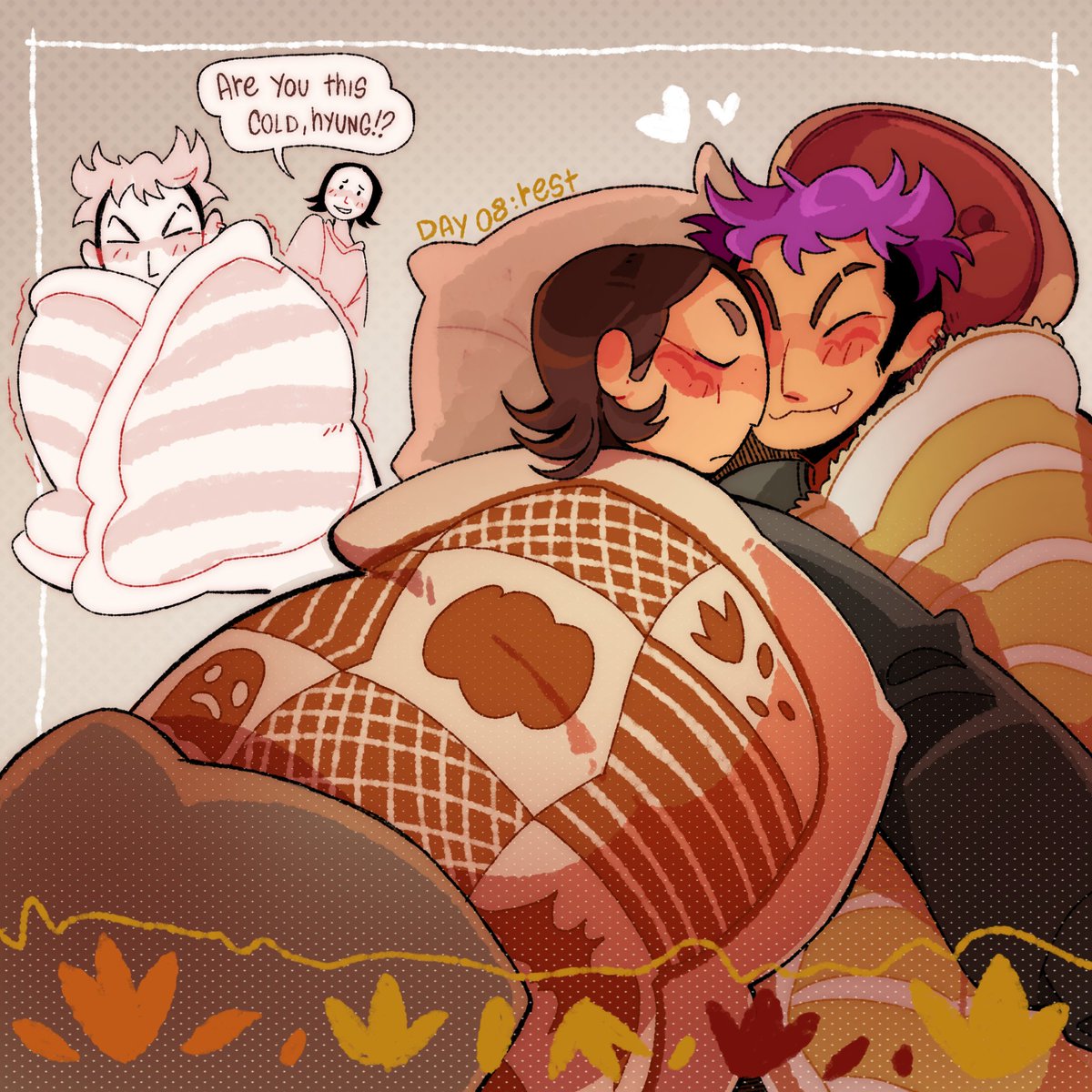 #DomesticThangyuWeek Day 08 - free day (I chose rest)
Last one :(
#thangyu #squidgame
