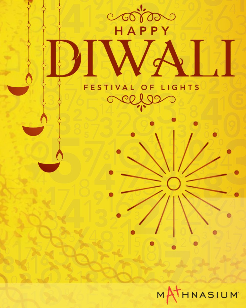 ✨ Wishing you a bright and joyful Diwali! ✨

May your days be filled with light, laughter, and learning. From all of us at Mathnasium — happy celebrating! 🪔💫

#Mathnasium #Diwali #FestivalOfLights #HappyDiwali #Diwali2025 #DiwaliCelebration