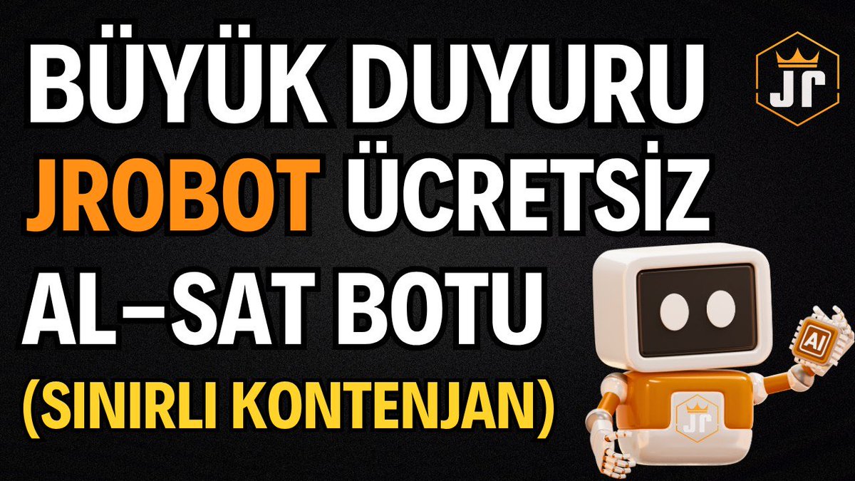JrKripto_com's tweet image. BÜYÜK DUYURU: JRobot Ücretsiz Al-Sat Botu (Sınırlı Kontenjan)

Videoyu YouTube Kanalımızdan paylaştık. Aşağıdaki link üzerinden izleyebilirsiniz👇

youtu.be/21Ij54f-QgY