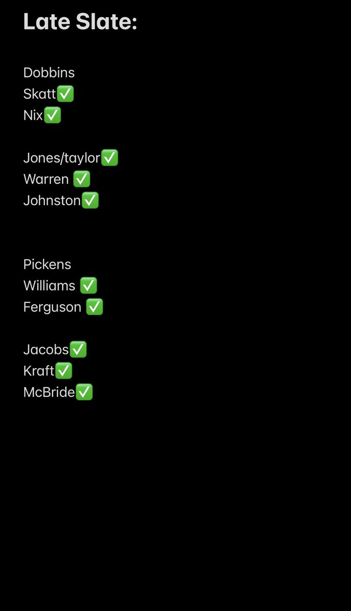 FATT PITT’S PICKS tweet media