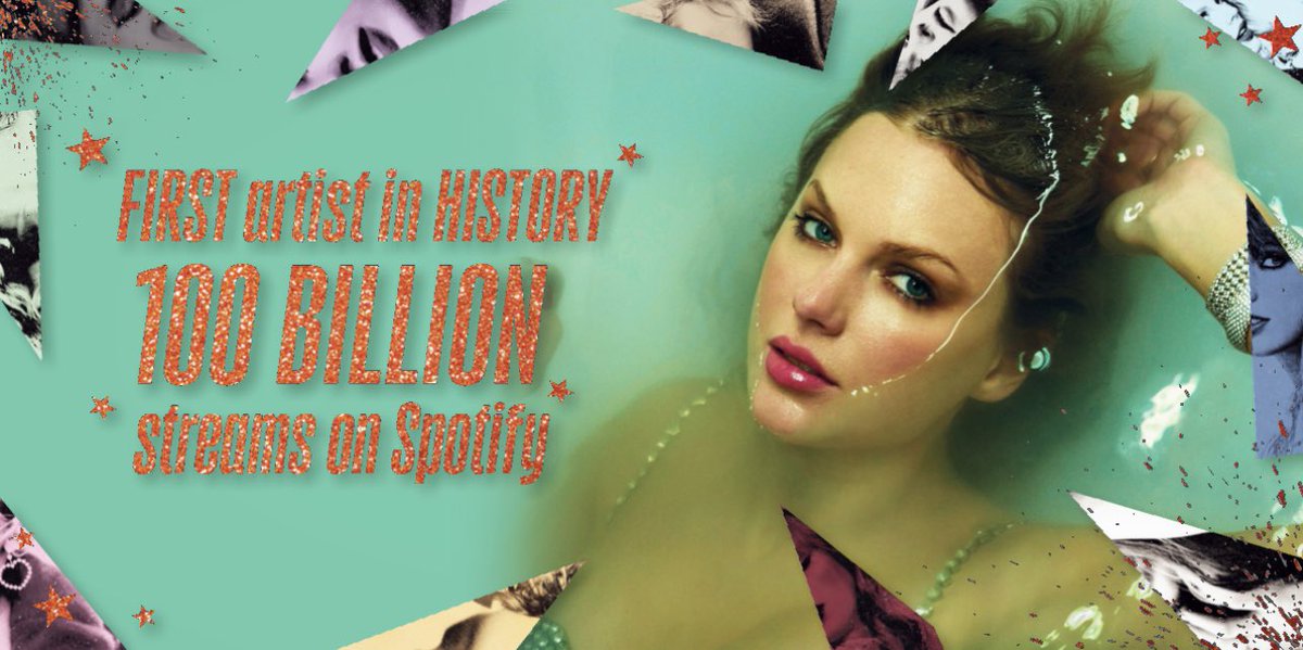 theTSupdates's tweet image. 🚨Taylor Swift becomes the FIRST artist in history to surpass 100 BILLION SOLO streams on Spotify.