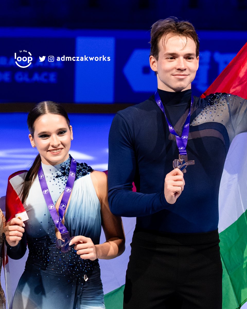 InTheLoPodcast's tweet photo. #MariaPavlova / #AlexeiSviatchenko 🇭🇺 win a bronze medal 🥉 with a total score of 192.76! They skate to Without You for their free skate 🎶 https://t.co/EbNd1vgHYc
