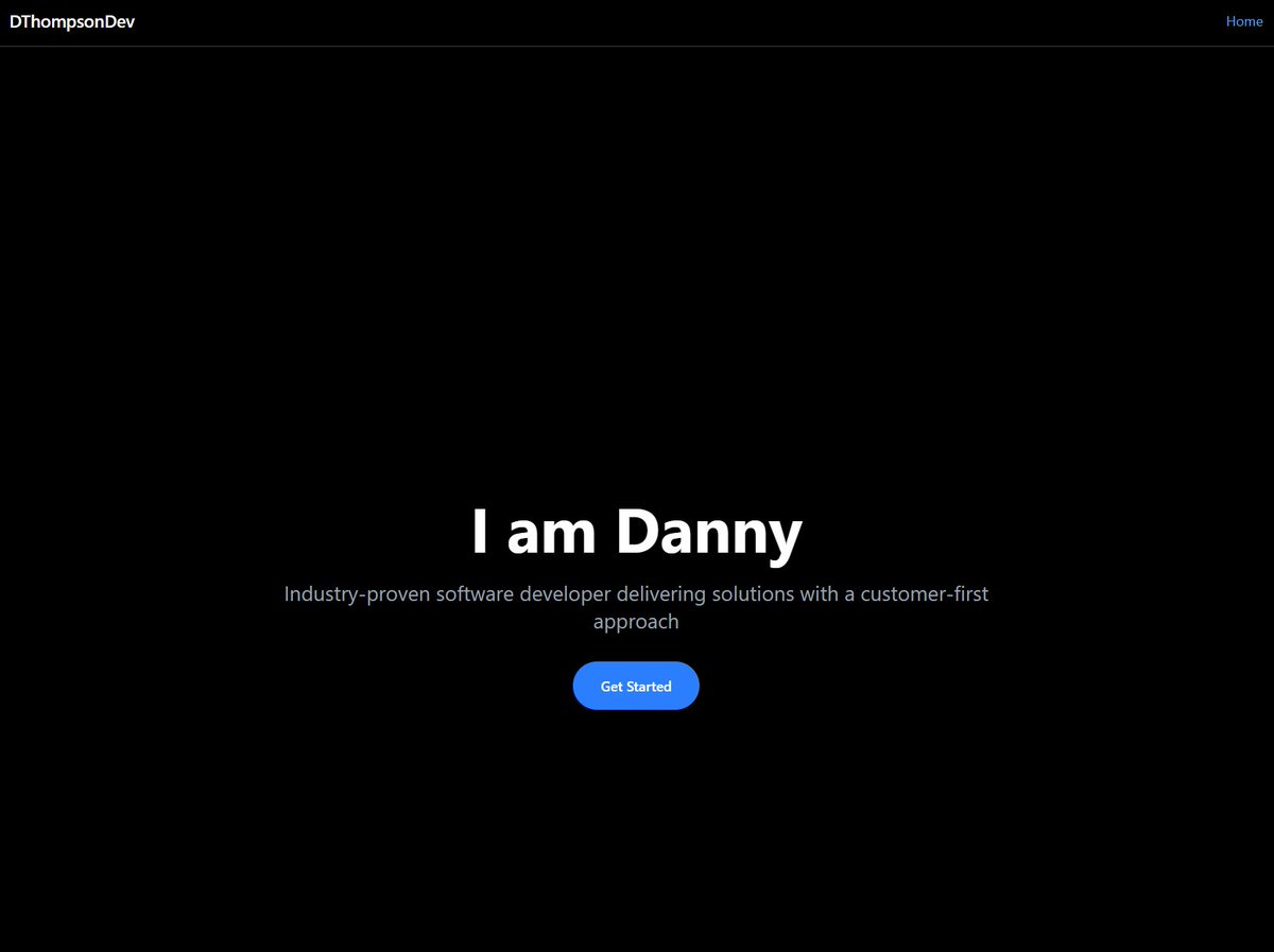 DThompsonDev's tweet image. You know you're a developer when you write one blog post you love, and your next thought is: "Time to rebuild my entire website." 😂
Truly appreciate all the praise I got for my current site!
I might start keeping an archive of the previous versions to show how it's evolved!