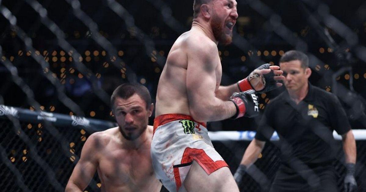 betobzor's tweet image. Умар Нурмагомедов: «Если Мераб попытается причинить мне боль, я покажу ему, кто пострадает»🤨

#UFC #Нурмагомедов #Двалишвили