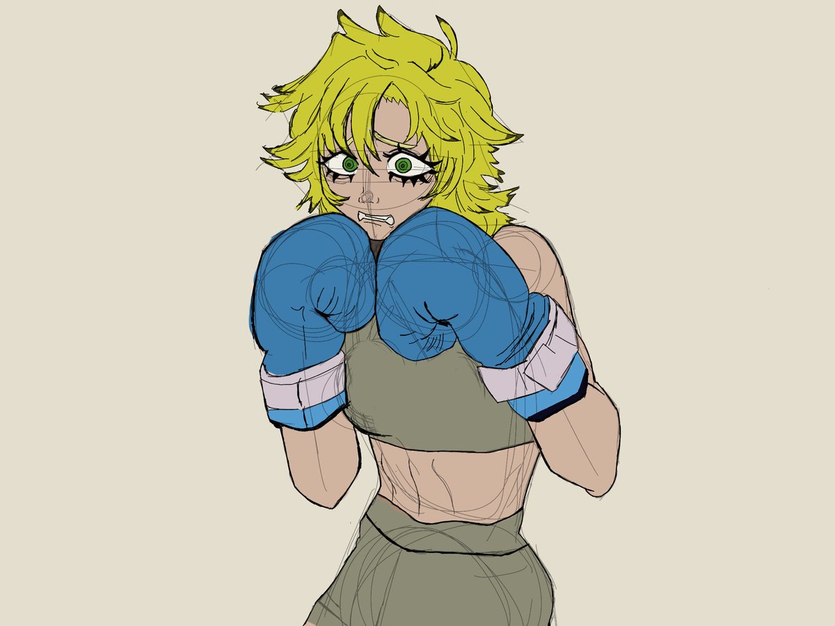 Day 13
#digitalart #drawing #Boxing