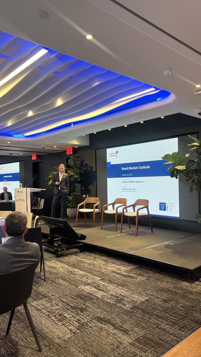 Next up- Jeffrey Sherman from <a href="/DLineCap/">DoubleLine Capital</a> discussing Bond Outlook