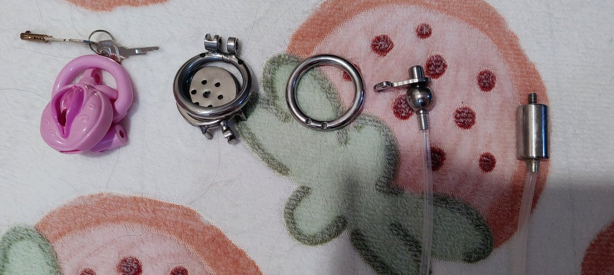 贞操锁大挑战
每8个小时统计更新一次带锁状况
本期提供四个难度的锁依次叠加
1号锁，塑料假阴
2号锁，不锈钢平板
3号锁，负锁导尿管
4号锁，究极负锁导尿管
规则：
每一条评论加十分钟（每人限三条）
每个点赞加半小时
每个转发加一个小时
观看数每增加5K切换一次锁（封顶四号锁）后续会增加fufu锁