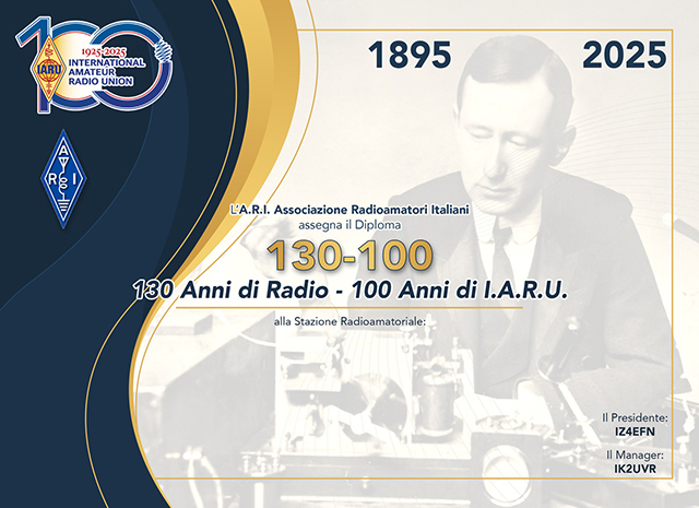 ARI_hq's tweet image. A questo link il resoconto del diploma 130-100:
At this link the report of the 130-100 diploma:

ari.it/home/57-inbach…

#ARI #hamradio #radioamatori