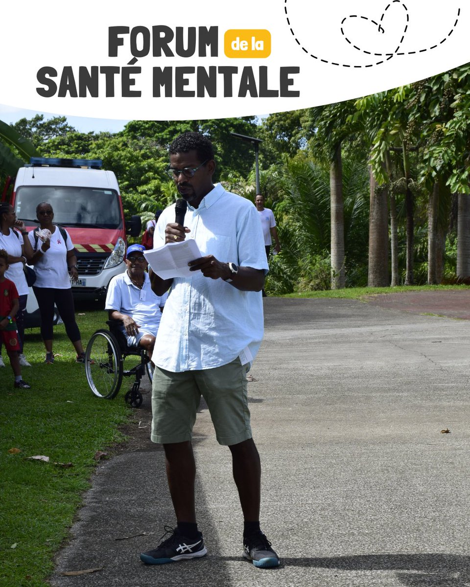 [Forum de la santé mentale]
Les Semaines d'Informations de la santé Mentale se sont clôturées ce samedi 18 octobre 2025 avec le Forum de la santé mentale portée, par le CHMD.
Une première édition pleine de promesses et une journée riche en émotions, échanges et bienveillance.